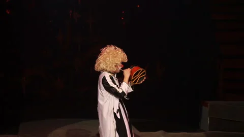 Clown performance in the circus Stock Footage 88363910