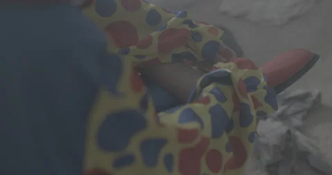 Clown putting on shoe 스톡 동영상 237547237