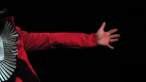 Clown slow motion Stock Footage 131850662