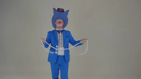 Clown at Studio 스톡 동영상 62381663