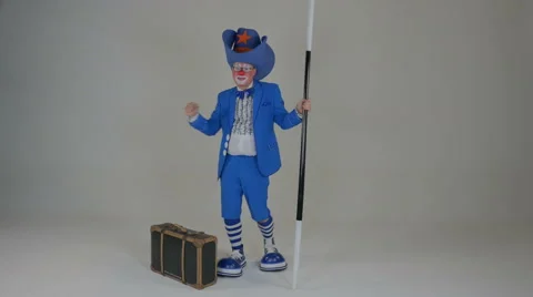 Clown at Studio 스톡 동영상 62625132