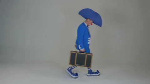 Clown at Studio 스톡 동영상 62627310