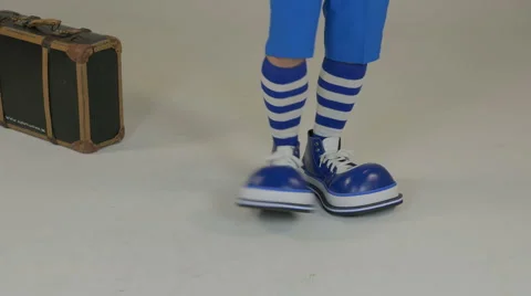 Clown at Studio 스톡 동영상 62632077