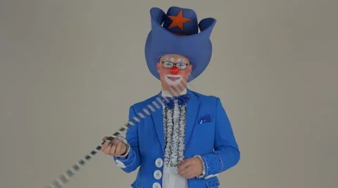 Clown at Studio 스톡 동영상 62662493