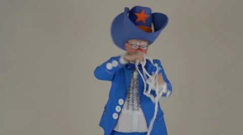 Clown at Studio 스톡 동영상 62663000