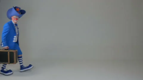 Clown at Studio 스톡 동영상 62671744