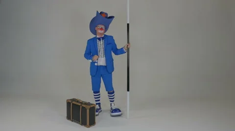 Clown at Studio 스톡 동영상 62675510