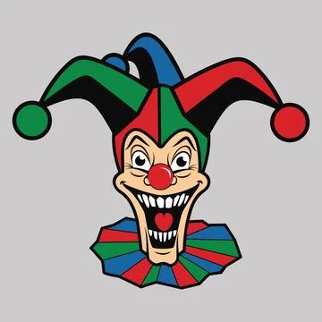 Clown vector icon-1 Stock Illustration