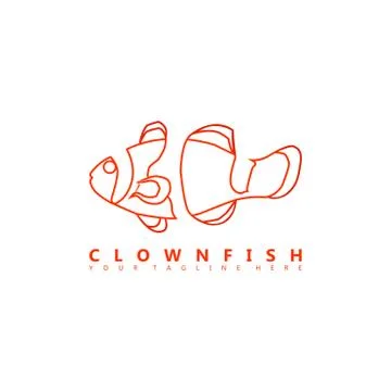 CLOWNFISH Illustrazione stock