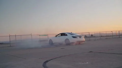 CLS63S AMG Burnout Video stock 237200762