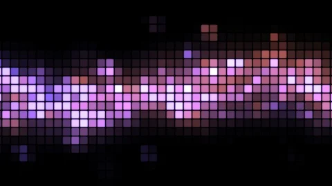 Club Dancing Light Box Stock Footage 92335932