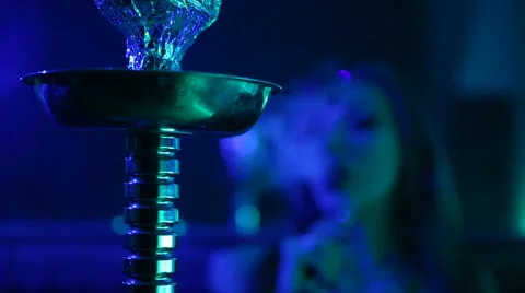 Club Eastern Party  Nightlife. Beautiful Sexy Young Glamorous Woman with St Stock Footage 59642759