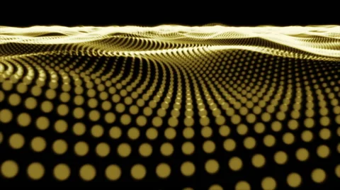 Club Floor Gold Particles Vj Loops 02 Stock Footage 44913853