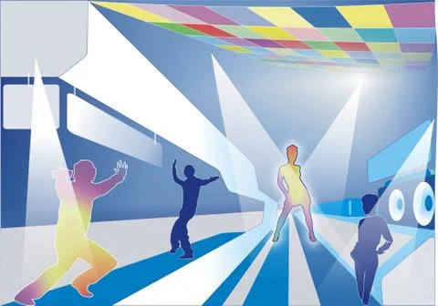 Club.  Stock-Illustration