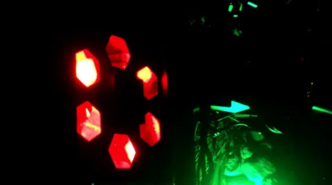 CLUB LIGHTS Vídeo Stock 25885533