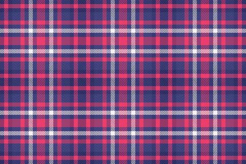 Club pattern check textile, book fabric plaid tartan. Paint texture seamles.. Illustrazione stock