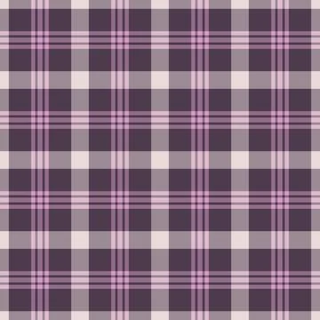 Club pattern texture vector, crossed textile check fabric. 70s background t.. Stock Illustration
