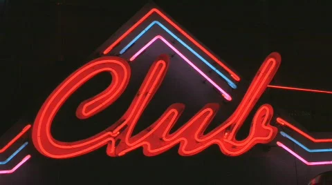 Club Sign Stock Video Footage | Royalty Free Club Sign Videos | Pond5