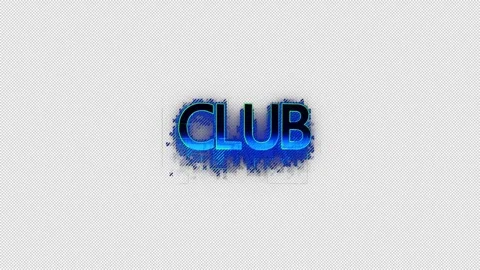 Club Tech Glitch Stock Footage 342235992