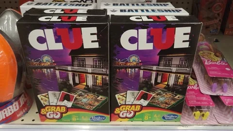 Clue Board Game Stock Footage 197066201