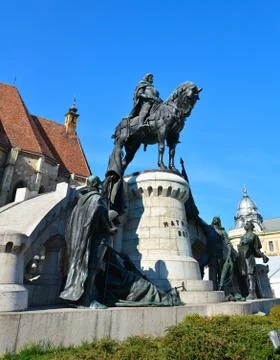 Cluj napoca statue 写真素材