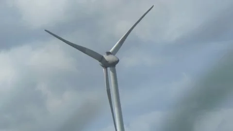 Cluse up Windmills in the Netherlands Stock Footage 138266951