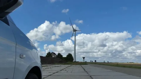 Cluse up Windmills in the Netherlands Stock Footage 138267367