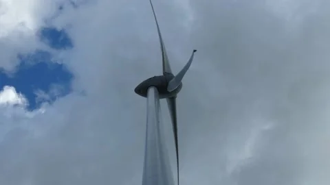 Cluse up Windmills in the Netherlands Stock Footage 138267509