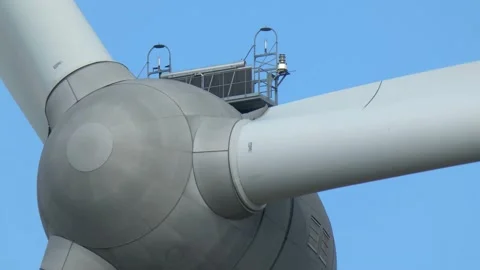 Cluse up Windmills in the Netherlands Stock Footage 138267545