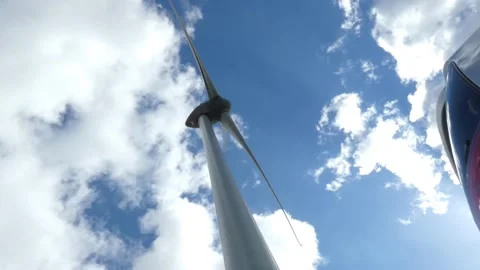 Cluse up Windmills in the Netherlands Stock Footage 138267550