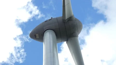 Cluse up Windmills in the Netherlands Stock Footage 138267557