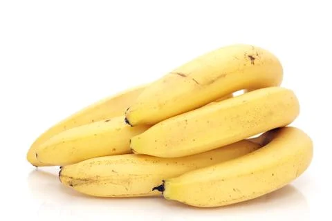 Cluster of bananas Stock Photos