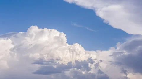 Cluster of clouds Stock Footage 53232441