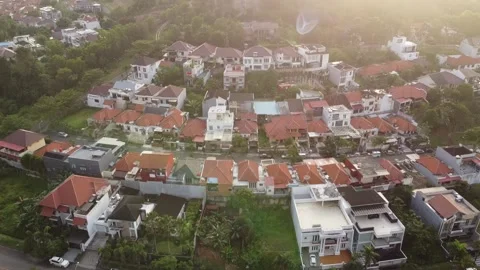 Cluster of Residence Stock Footage 155083242