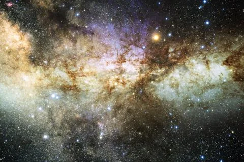 Cluster of stars. Nebula. Elements of this image furnished by NASA Stockfoto's