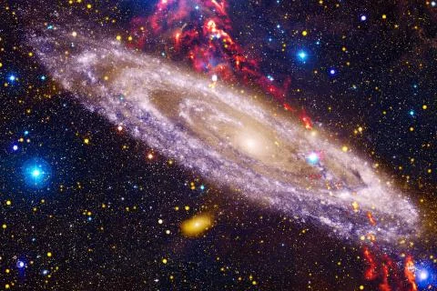 Cluster of stars. Nebula. Elements of this image furnished by NASA Stock-Fotos