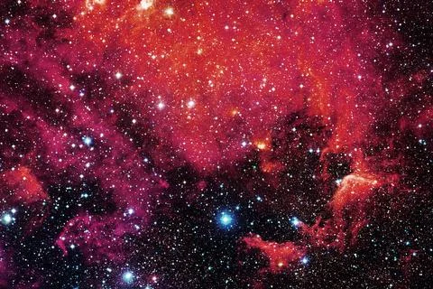 Cluster of stars. Nebula. Elements of this image furnished by NASA Stock Photos