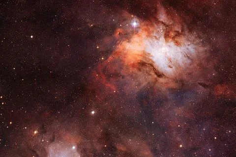 Cluster of stars. Nebula. Elements of this image furnished by NASA Stock Photos