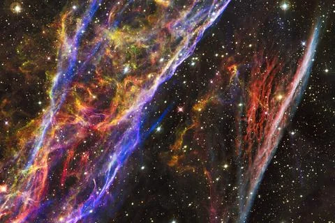 Cluster of stars. Nebula. Elements of this image furnished by NASA Foto stock