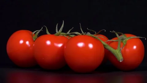 Cluster Tomatoes Stock Footage 331946435