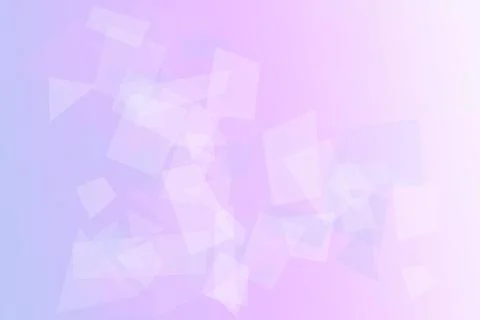 A cluster of translucent triangles spreads over a pale lavender field, crea.. Ilustração Stock