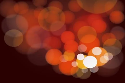 Cluster of warm bright lights Stock Illustration