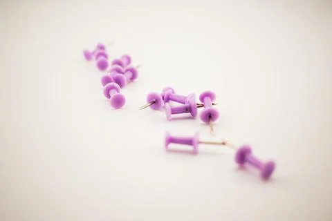 Clustered Creativity A Colorful Array of Office Essentials. Foto stock