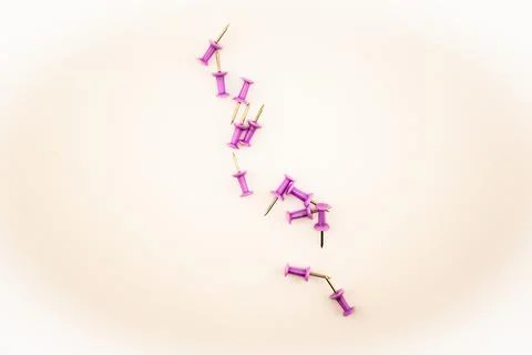 Clustered Creativity A Colorful Array of Office Essentials. Stock Photos