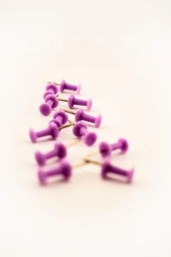Clustered Creativity A Colorful Array of Office Essentials. Stock Photos