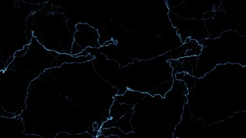 Clustered Lightning Hyper Dense Electrical Storm Compositing Element On Black Stock Footage 339080883