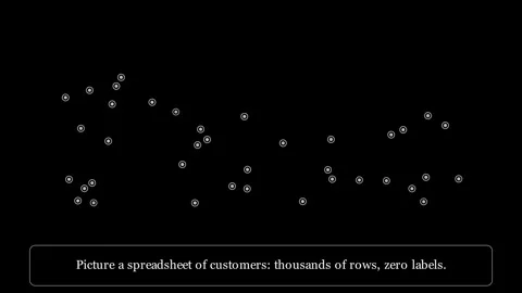 Clustering - Turning an anonymous crowd into groups Stock Footage 338446342