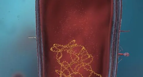 Clusters of regularly cleaved palindromic repeats (CRISPR) are segments of pr Stock Illustration