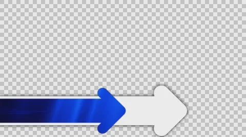 Clusters of tiny arrows float around and within two white-outlined blue Stock Footage 59516132