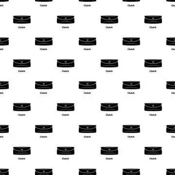 Clutch bag pattern vector seamless 스톡 일러스트